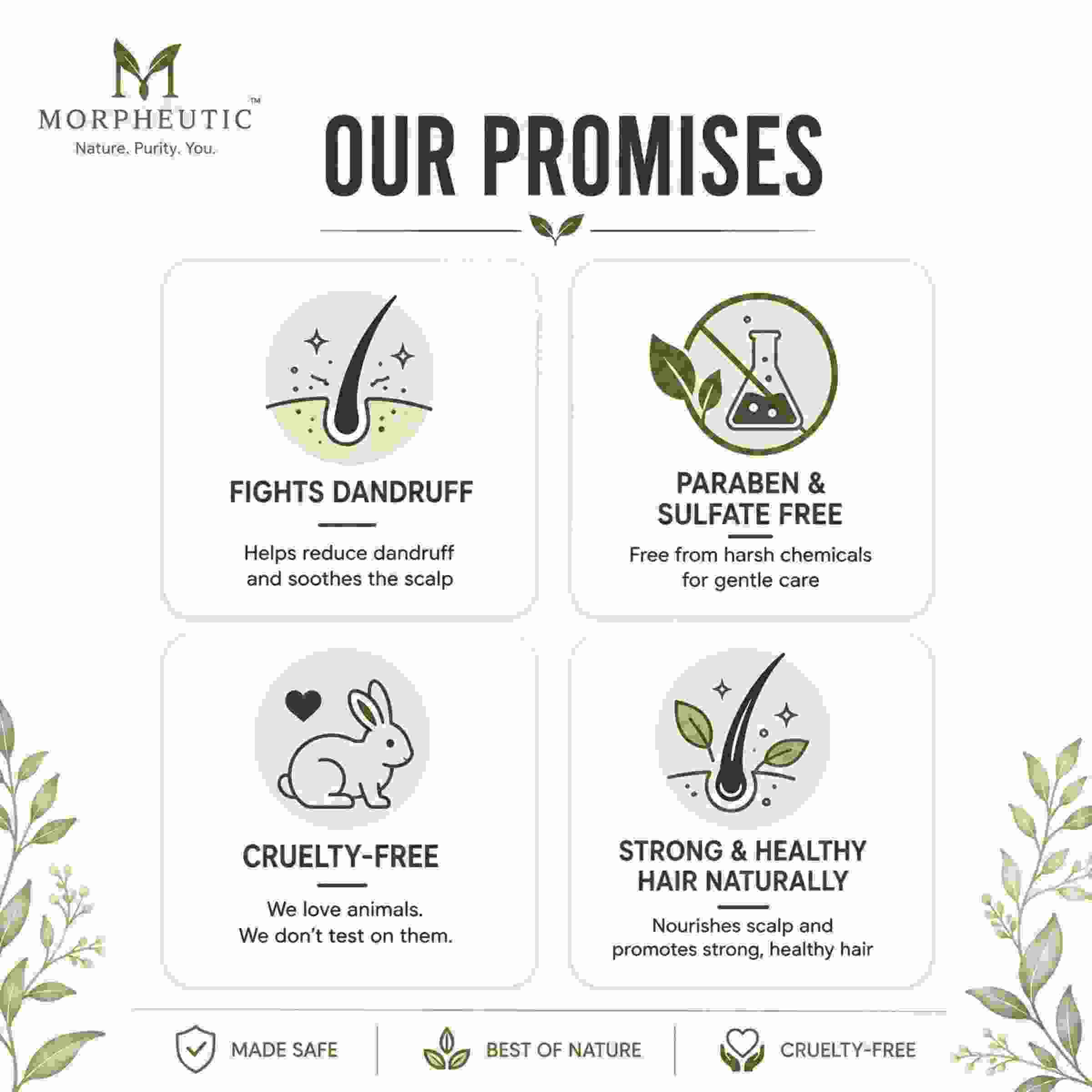 Morpheutic Advanced Anti-Dandruff Shampoo view 5